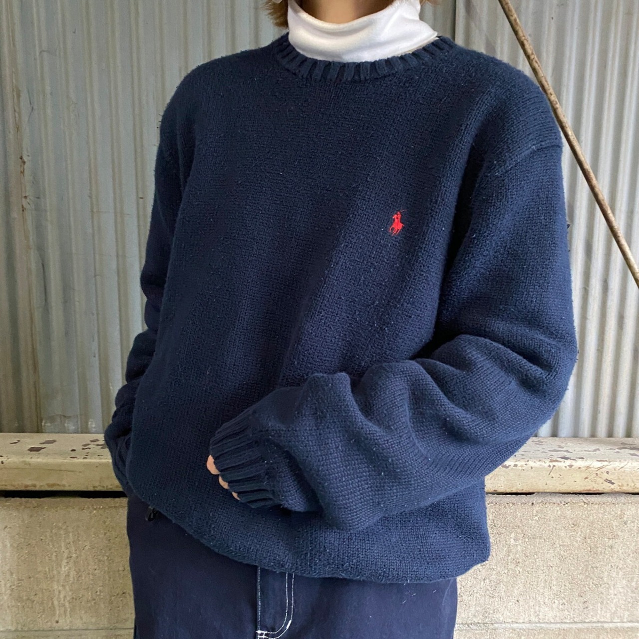 Polo by Ralph Lauren ポロバイラルフローレン コットンニットセーター 