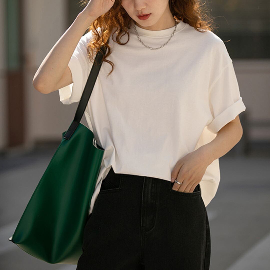 Roll Sleeve T-Shirt k1027