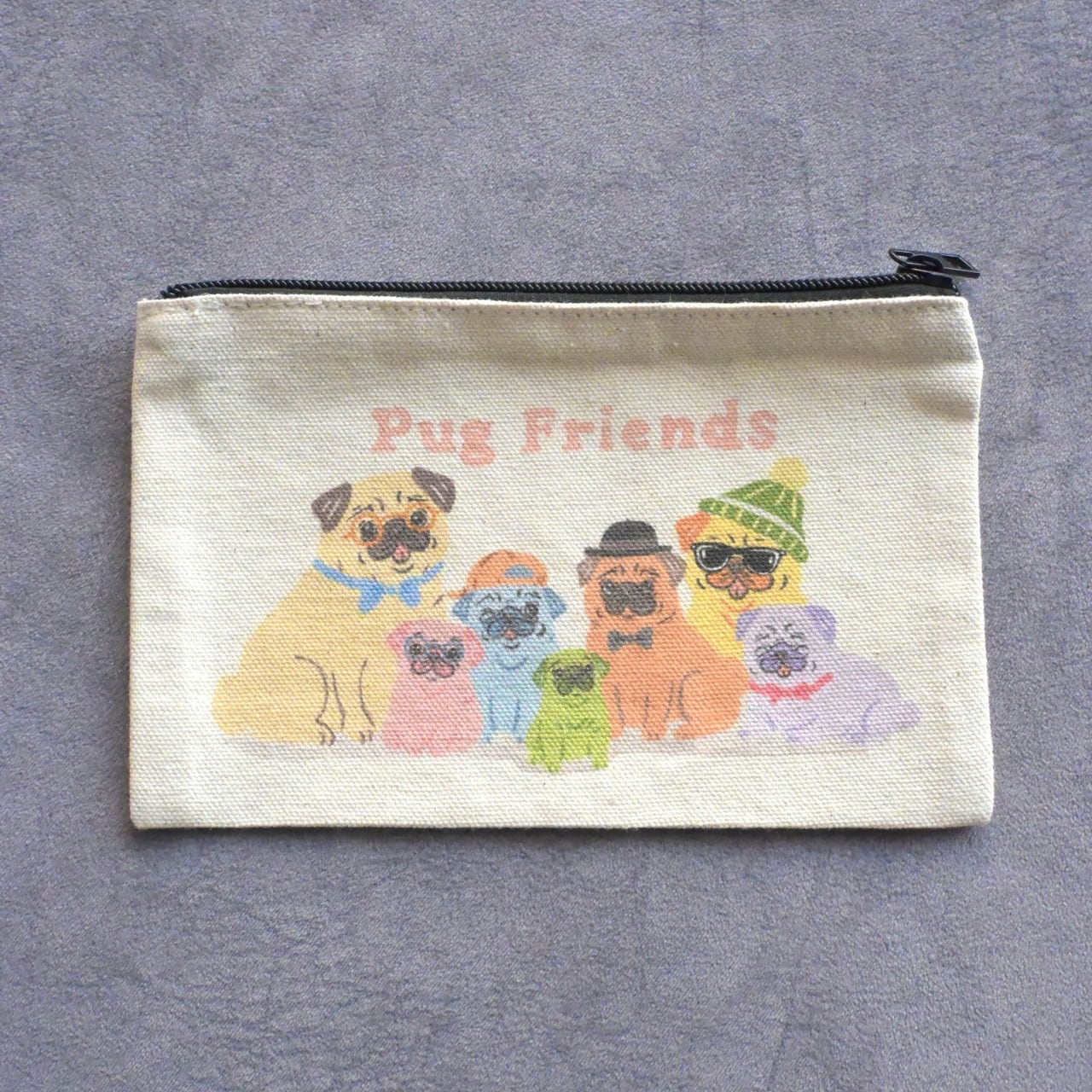 Pug Friendsポーチ