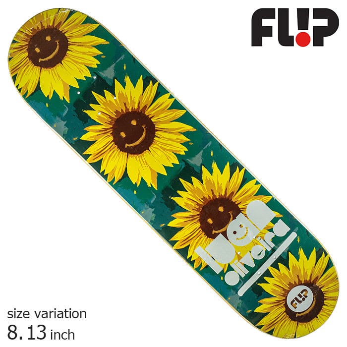 FLIP FLOWER POWER OLIVEIRA 8.13 inch フリップ デッキ