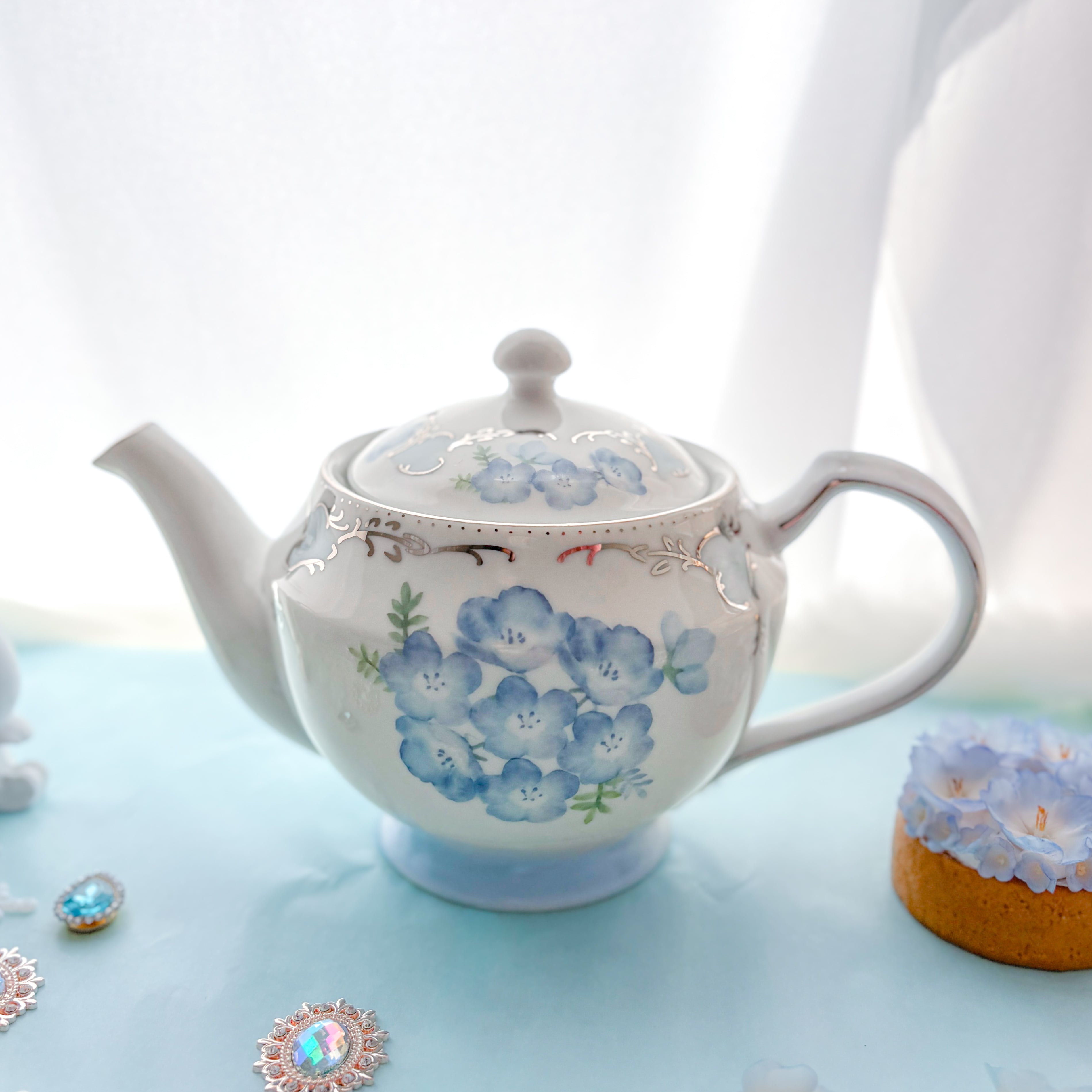 Fleur de Nemophila〜Tea Set〜 | Blanche Neige