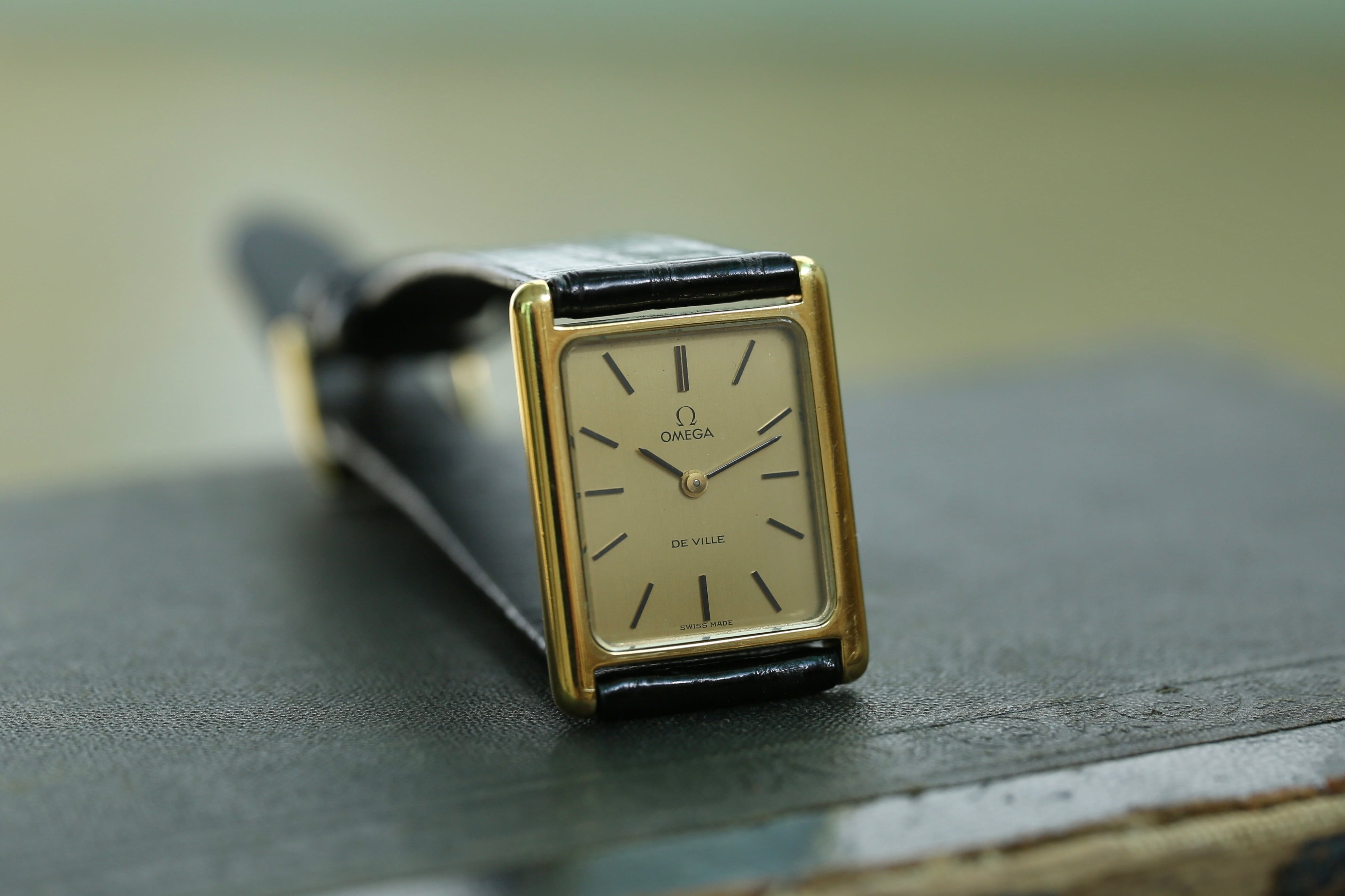 OMEGA】1973年製 デヴィル H型レクタンギュラー バー OMEGA】1973年製 デヴィル H型レクタンギュラー バー
