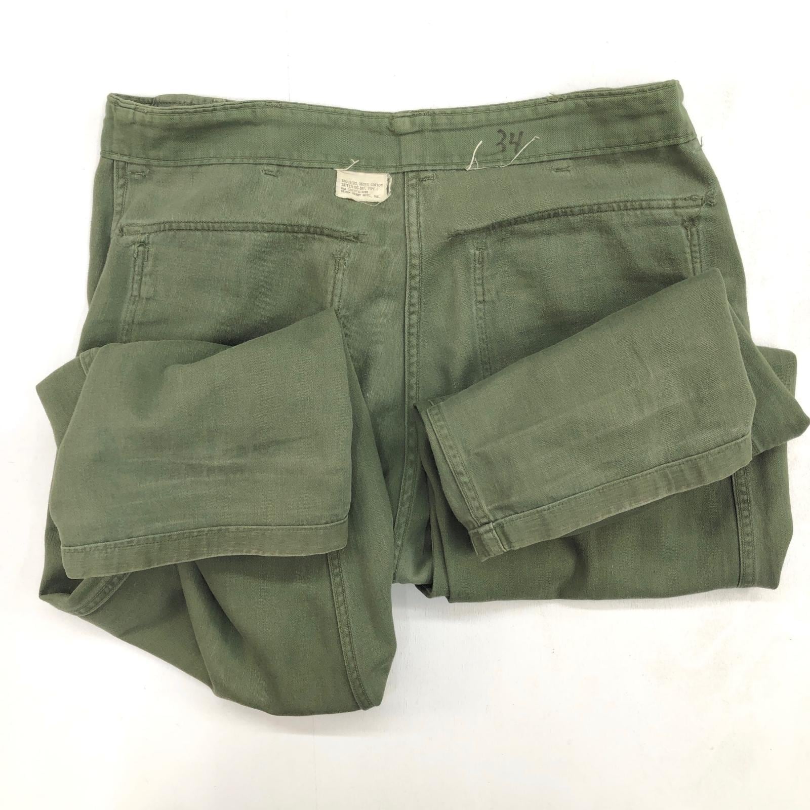 U.S.ARMY 60年代 USA製 OG-107 ミリタリー ベイカーパンツ ダブル