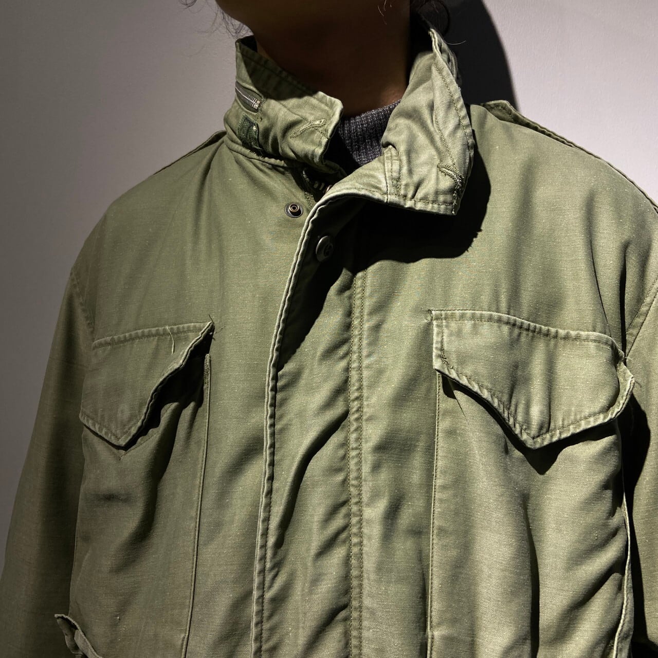 69年納品 60年代 U.S.ARMY 米軍実品 M-65 ミリタリー フィールド 