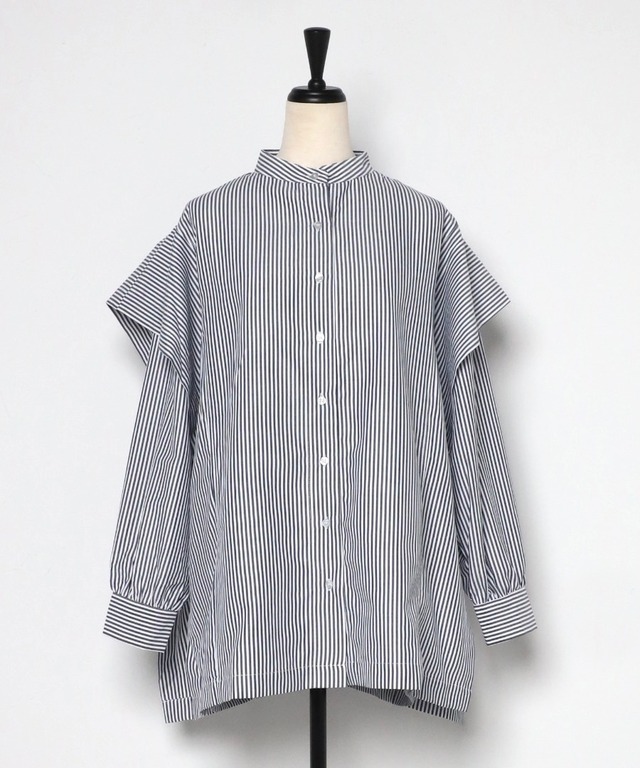 スクエアポンチョシャツ