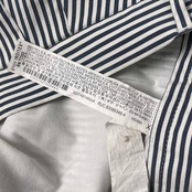 ZARA MAN ザラマン ストライプ ハーフパンツ ショートパンツ EUR44 /ブルー×ホワイト メンズ