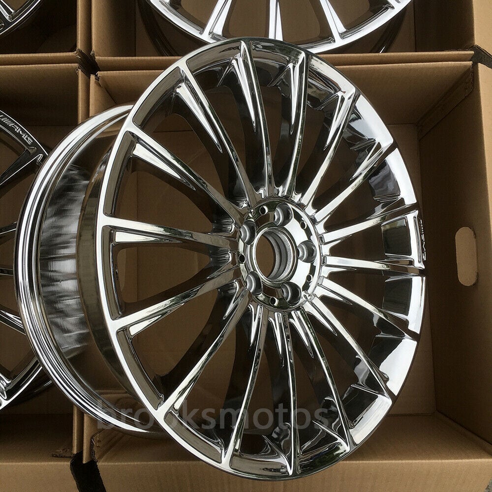 20インチ S65 クローム STYLE ホイールセット メルセデスベンツ W222 S