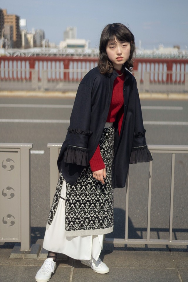 KISHIDAMIKI constructive dress