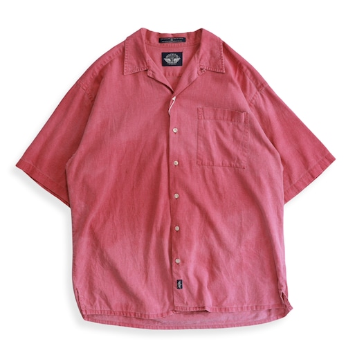 DOCKERS S/S Open Collar Shirt