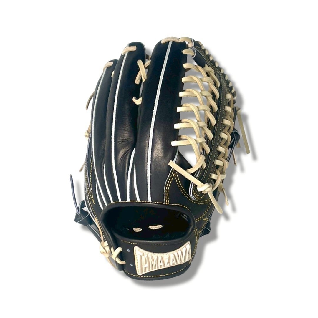 【硬式】玉澤 DELUXE 外野グローブ TUG-92DX型(ブラックキャメルxシリコンラベル)_03