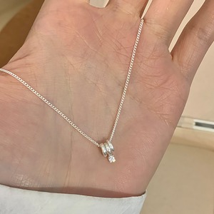 Weiwan925シルバー優雅なジルコンネックレス