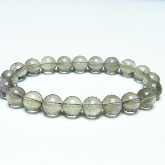 ラビットヘアー フローライト ブレスレット 9mm [M便 1/10] 111-24855