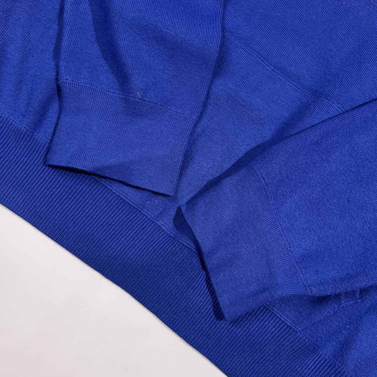 上下 Mila Owen ミラオーウェン セットアップ ニット パーカー タイトスカート (上)0(下)1/ブルー系 レディース