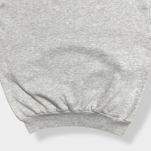 【JERZEES】80s 90s USA製 犬ぞり そりレース ロゴ アニマルプリント スウェット トレーナー プルオーバー グレー XL オールド ビンテージ US古着