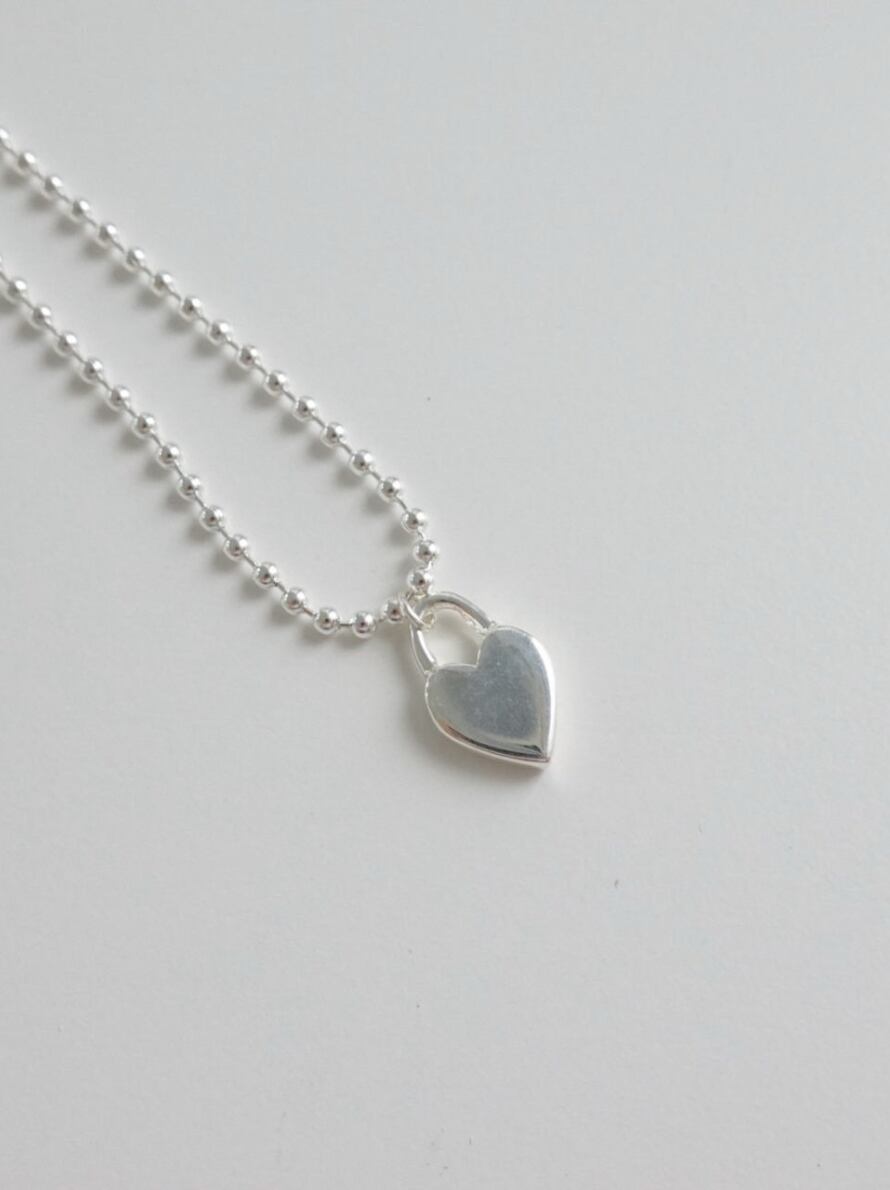 Heart Rock Necklace