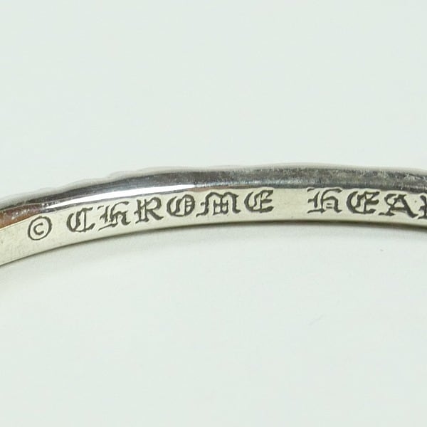 Size【2】 CHROME HEARTS クロム・ハーツ SCROLLBAND BANGLE SILVER