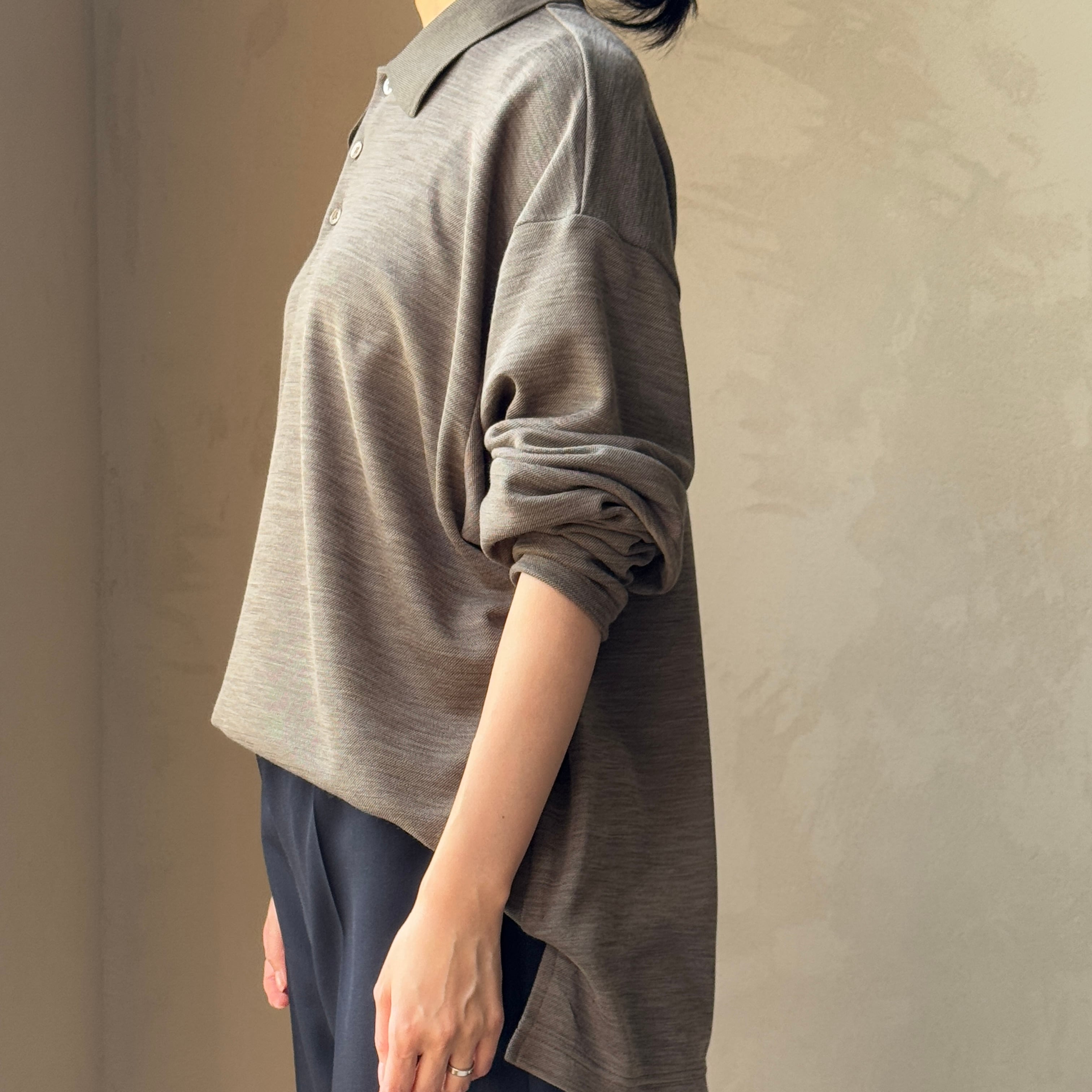 POSTELEGANT ｜Silk Wool Polo | HJ GALLERY