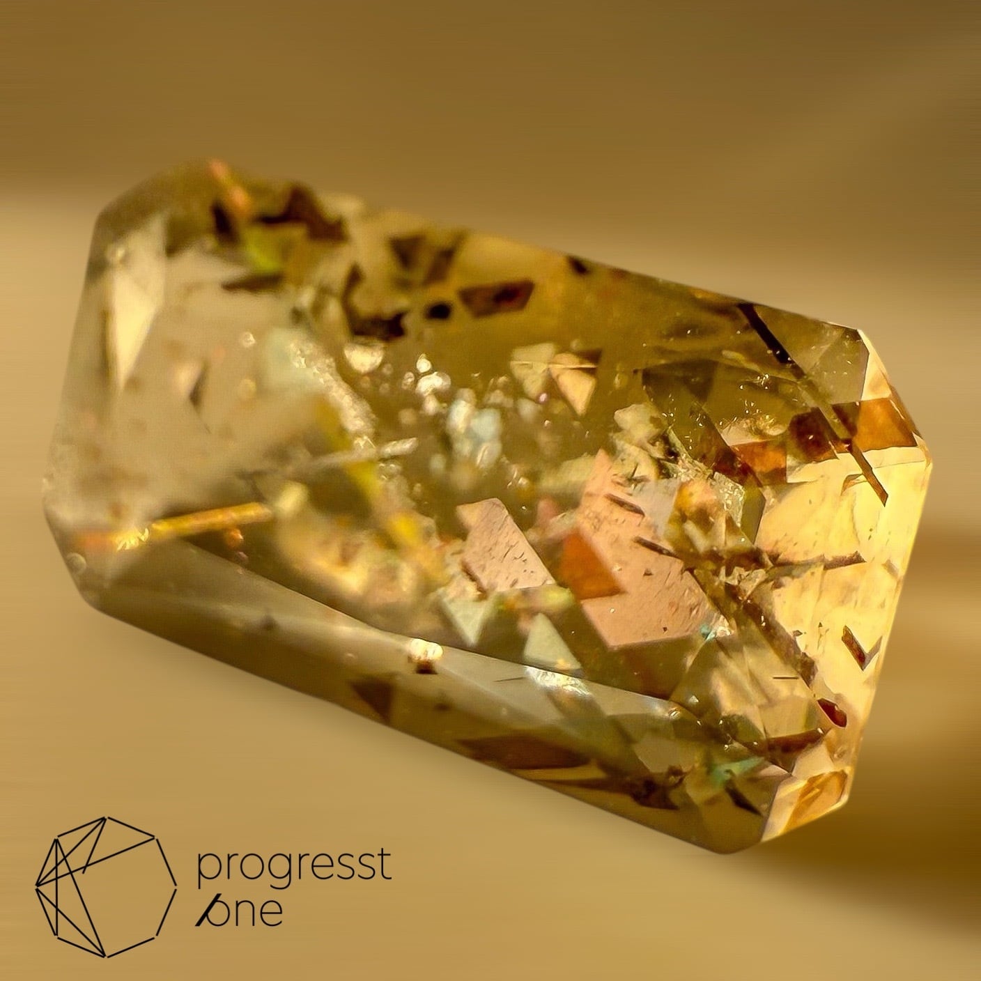 レインボーラティスサンストーン0.72ct | progresstone
