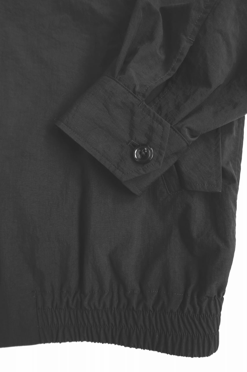 Nylon Ripstop Harrington Jacket