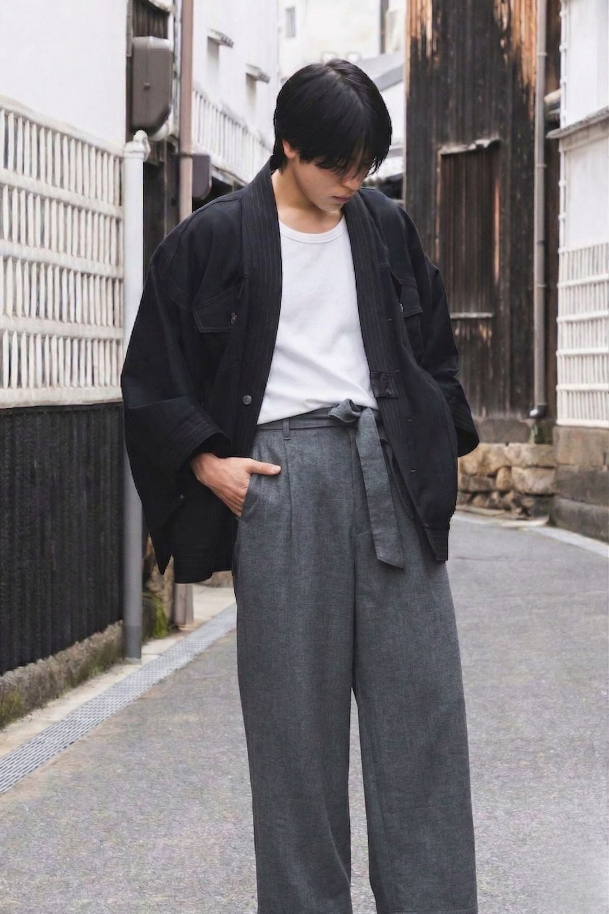 数量限定｜予約受付中】THE・KIMONOGジャン “BLACK × 岡山デニム