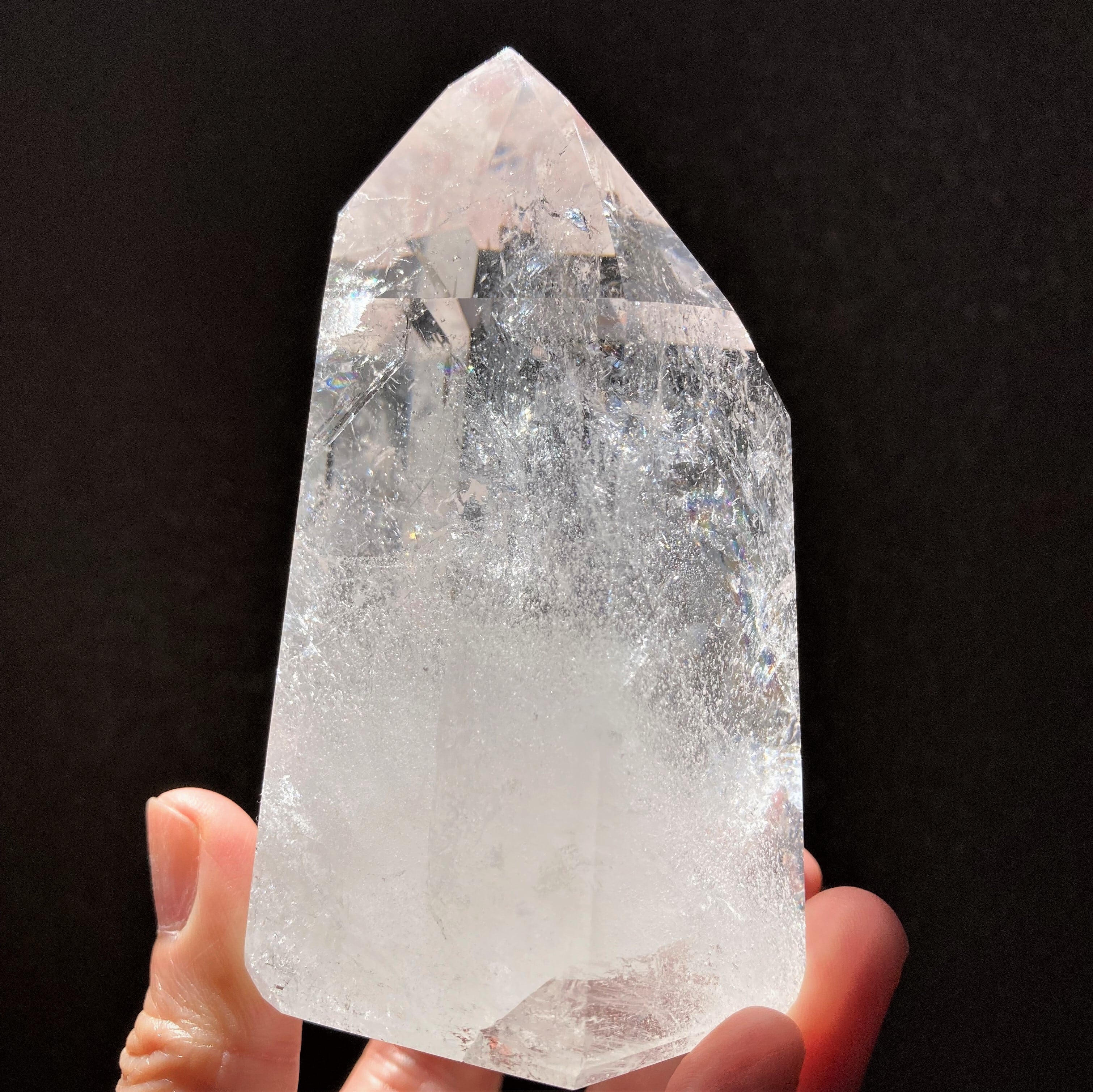 ブラジル・バイーア・アレグリ産 レムリアン水晶ポリッシュポイント