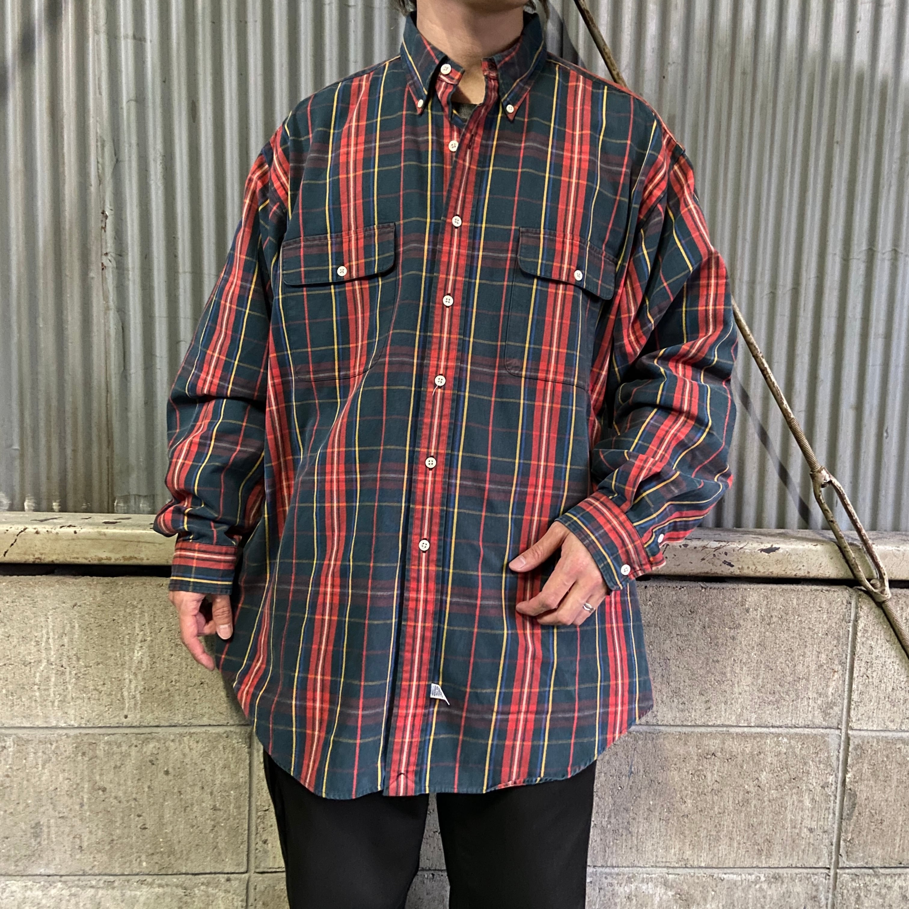 Ralph Lauren オールドラルフローレン チェック柄 ボタンダウンシャツ 