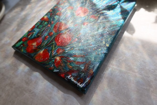 "ハナ 01 - Flowers 01" CANVAS 25㎝×20㎝