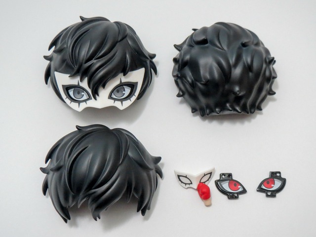 再入荷【989】 ジョーカー 髪パーツ ショートとマスク　ねんどろいど