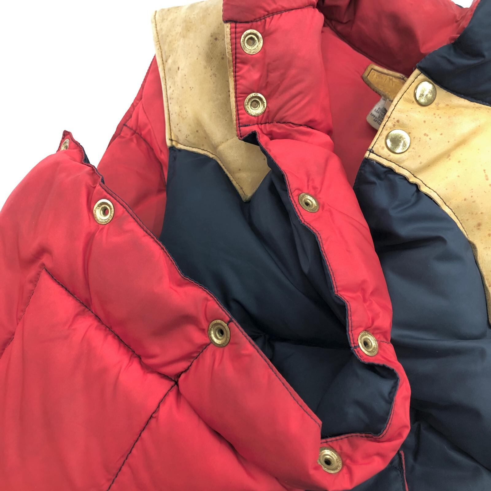 ROCKY MOUNTAIN ロッキーマウンテン 70年代 DOWN VEST ヨーク切り替え