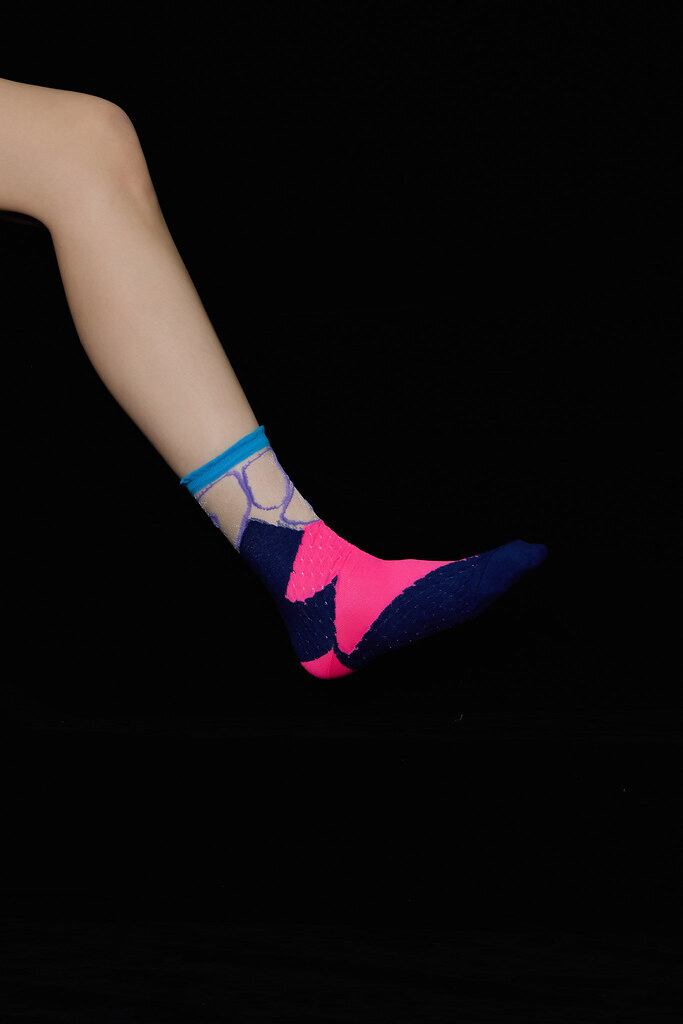 nafl｜₁₀nE a fabric laboratory ｜白椿（靴下） | Ryu Cafe / 習習