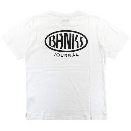 BANKS JOURNAL (バンクスジャーナル) AU REVOIR-C&B Tシャツ OFF WHITE(オフホワイト) ASMU1018