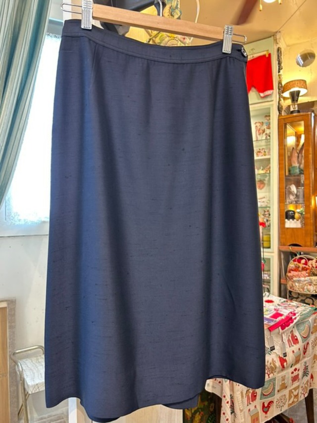 【ご購入のお客様専用】 50's black straight skirt/50's navy hat
