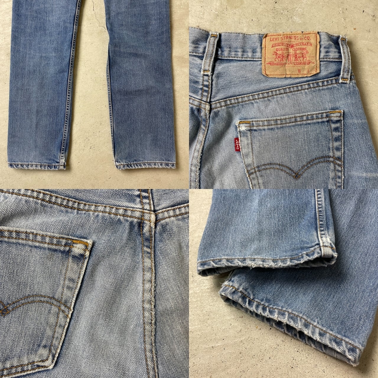00年代 スペイン製 Levi's ユーロリーバイス 505 04 デニムパンツ