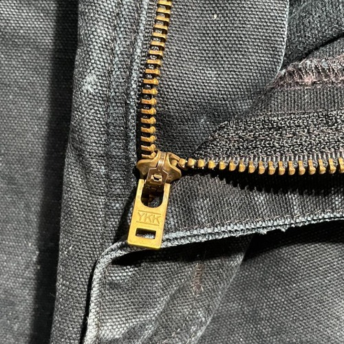 10s ブラック ダブルニー Carhartt B136 BLK W33 詳細写真9