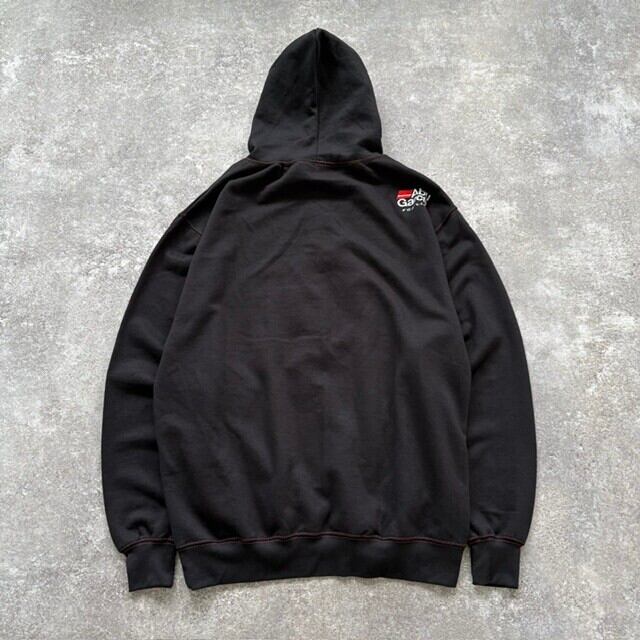Abu GarcIa】アブガルシア スウェットパーカー 刺繍 ブラック 希少