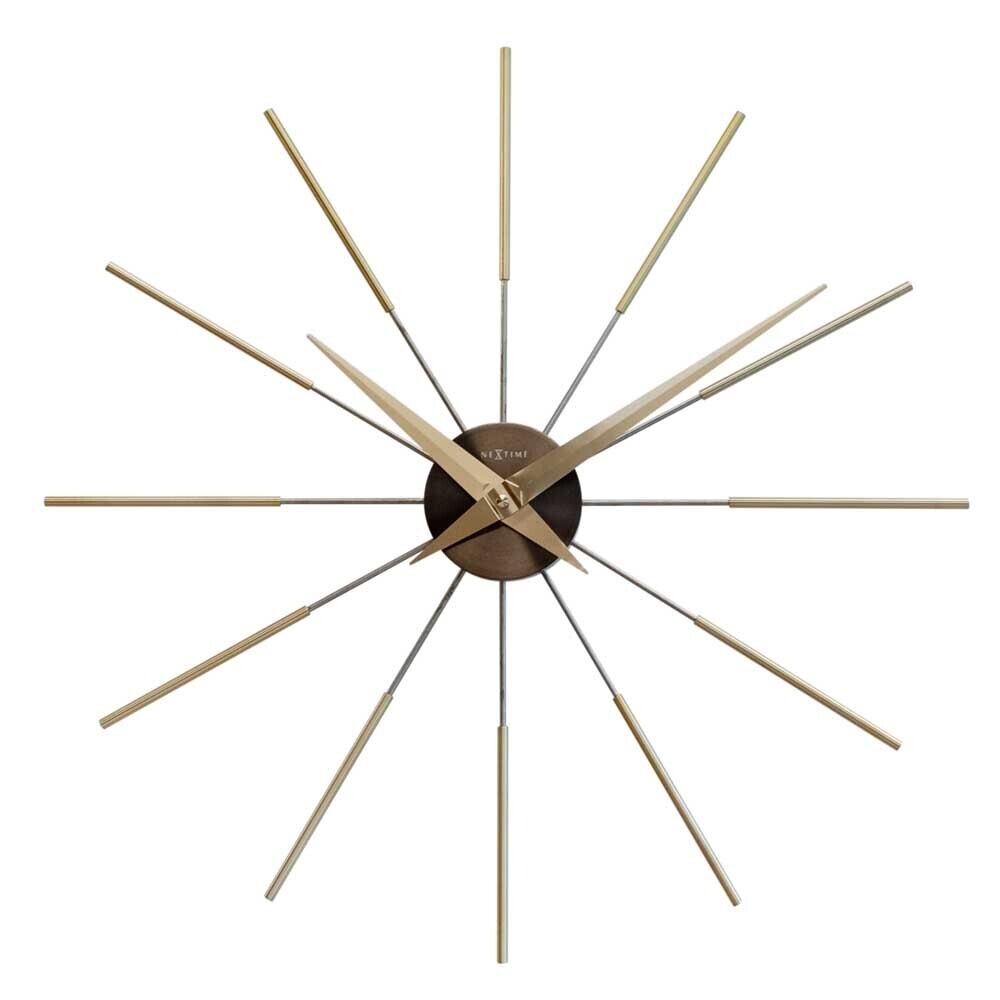 壁時計 掛時計 NEXTIME ネクスタイム ウォールクロック Radiant clock sunray GD x GD ゴールド×ゴールド / NXT-J012 JAPANDI COLLECTION