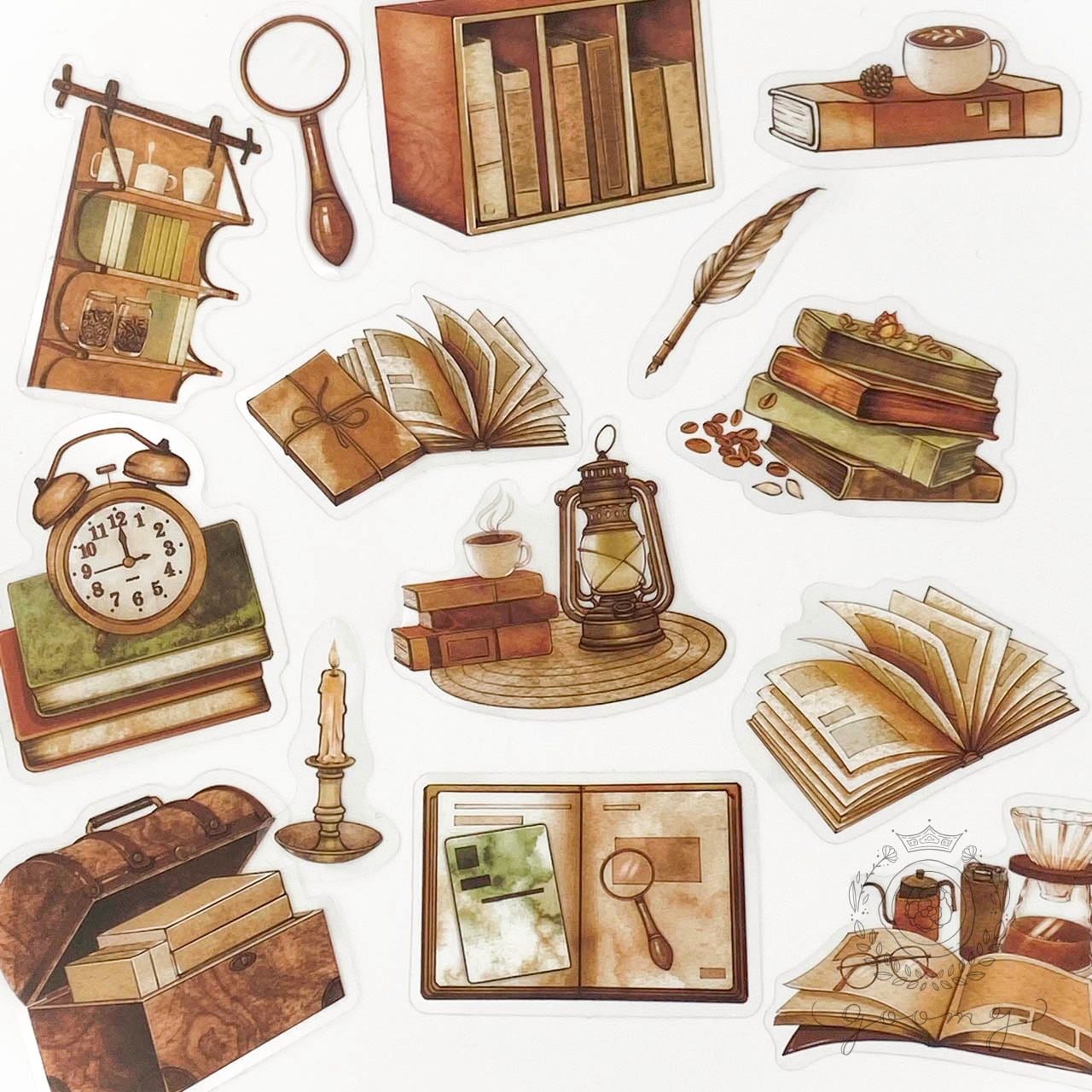 Reading Time フレークシール <S668>