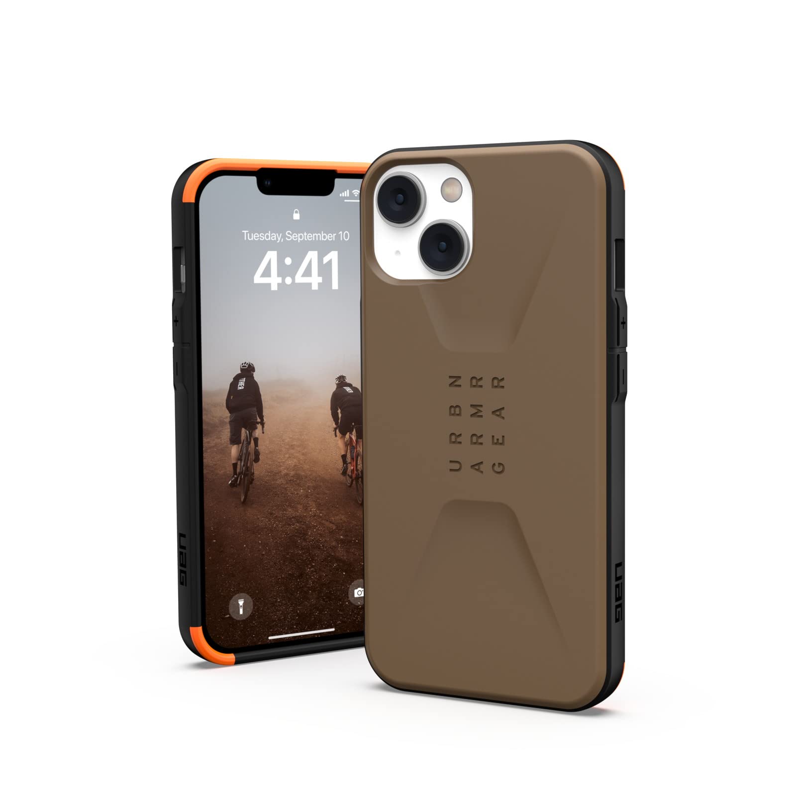 【努力特価】URBAN ARMOR GEAR iPhone 14 (6.1) 2022対応 耐衝撃ケース CIVILIAN ダークアース 【日本正規品】 UAG-IPH22MA-C-DE
