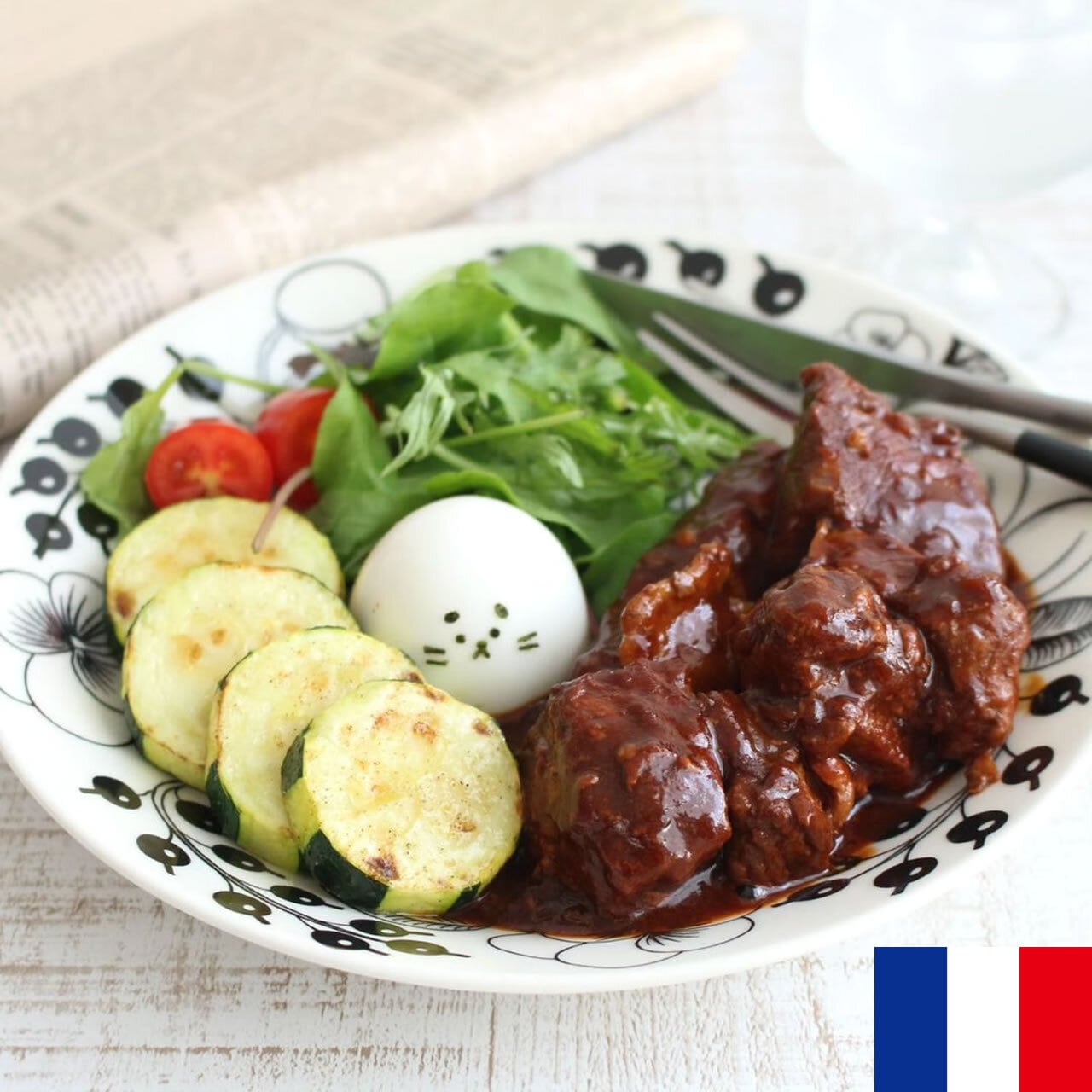 赤ワイン風味ビーフシチュー 【フランス】500g（2～3人分） | いちまる