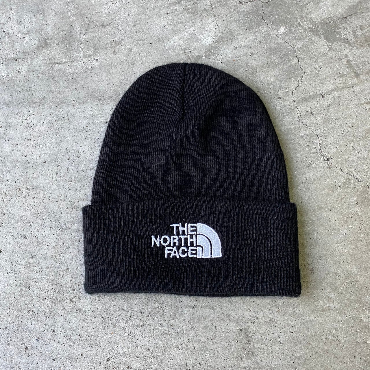 THE NORTH FACE ザ ノースフェイス ロゴ 刺繍 ニットキャップ