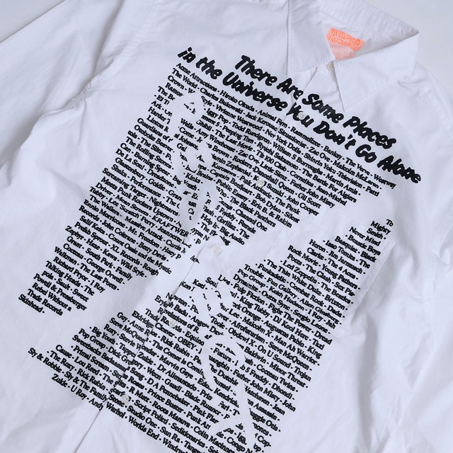 RESPECTABLE THING - OVER PRINT EDITION Shirt / WHITE