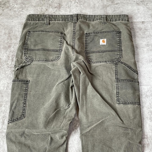 20s グレー ダブルニー Carhartt W35 L30 詳細写真14