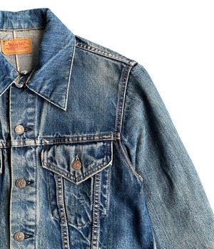 Vintage 60s Levis big E denim jacket -557-