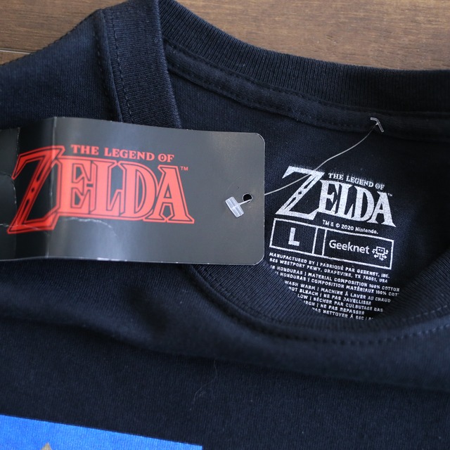 "ZELDA-ゼルダ" good printed tee