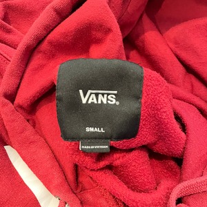 【VANS】ブランドロゴ プリント プルオーバー パーカー バンズ アメリカ古着