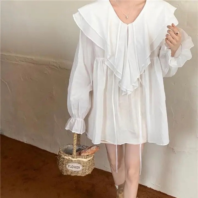 ふんわりエンボスチュニック