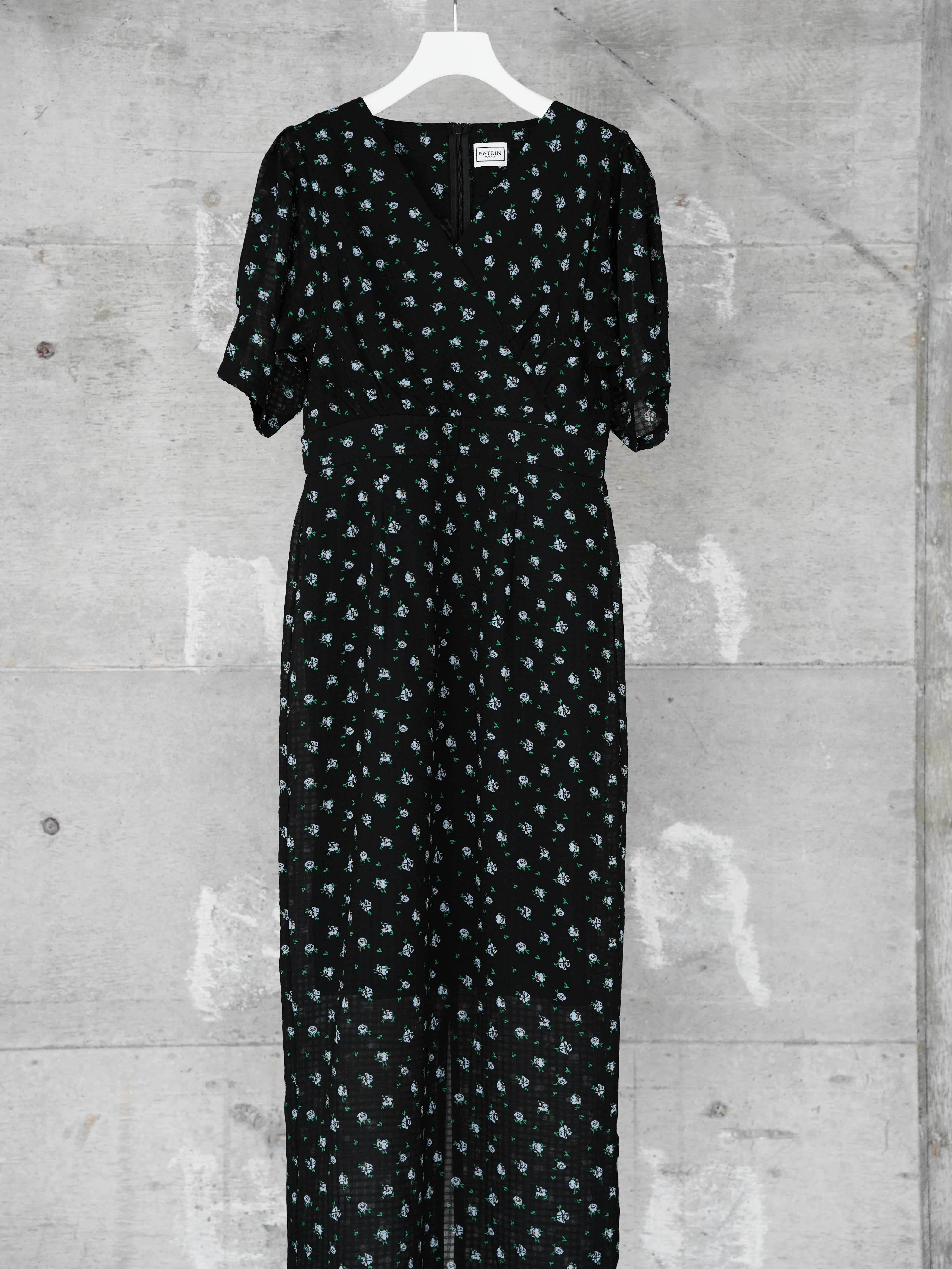 v-neck maxi onepiece | Katrin TOKYO