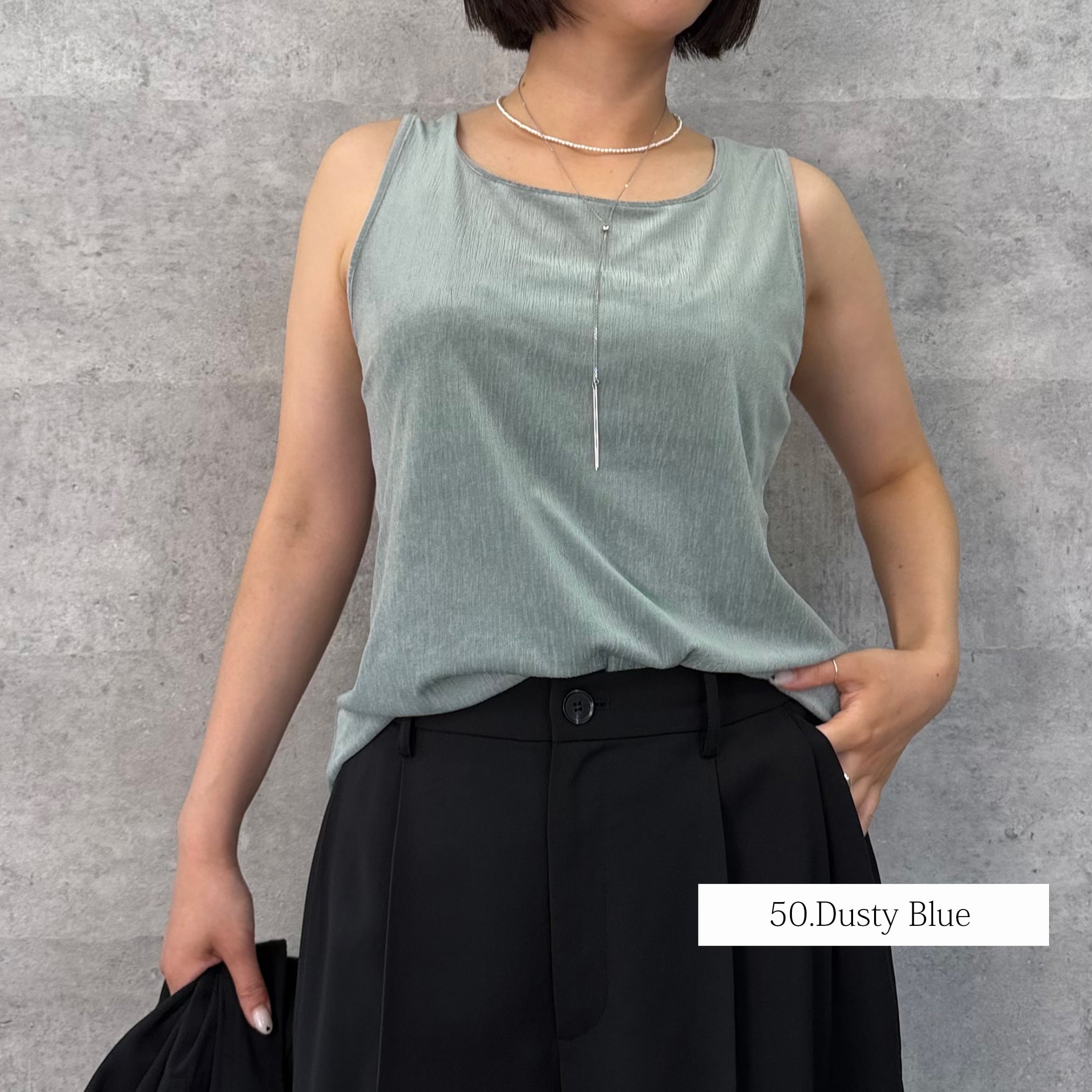 ベロアタンクトップ（NO.56253905） | AnnaKerry