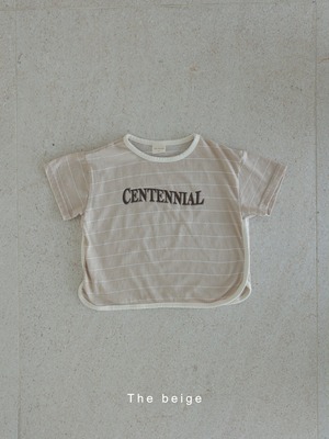 【The beige】CENTENNIAL Tシャツ ベージュ 80〜120cm ベージュ 230422