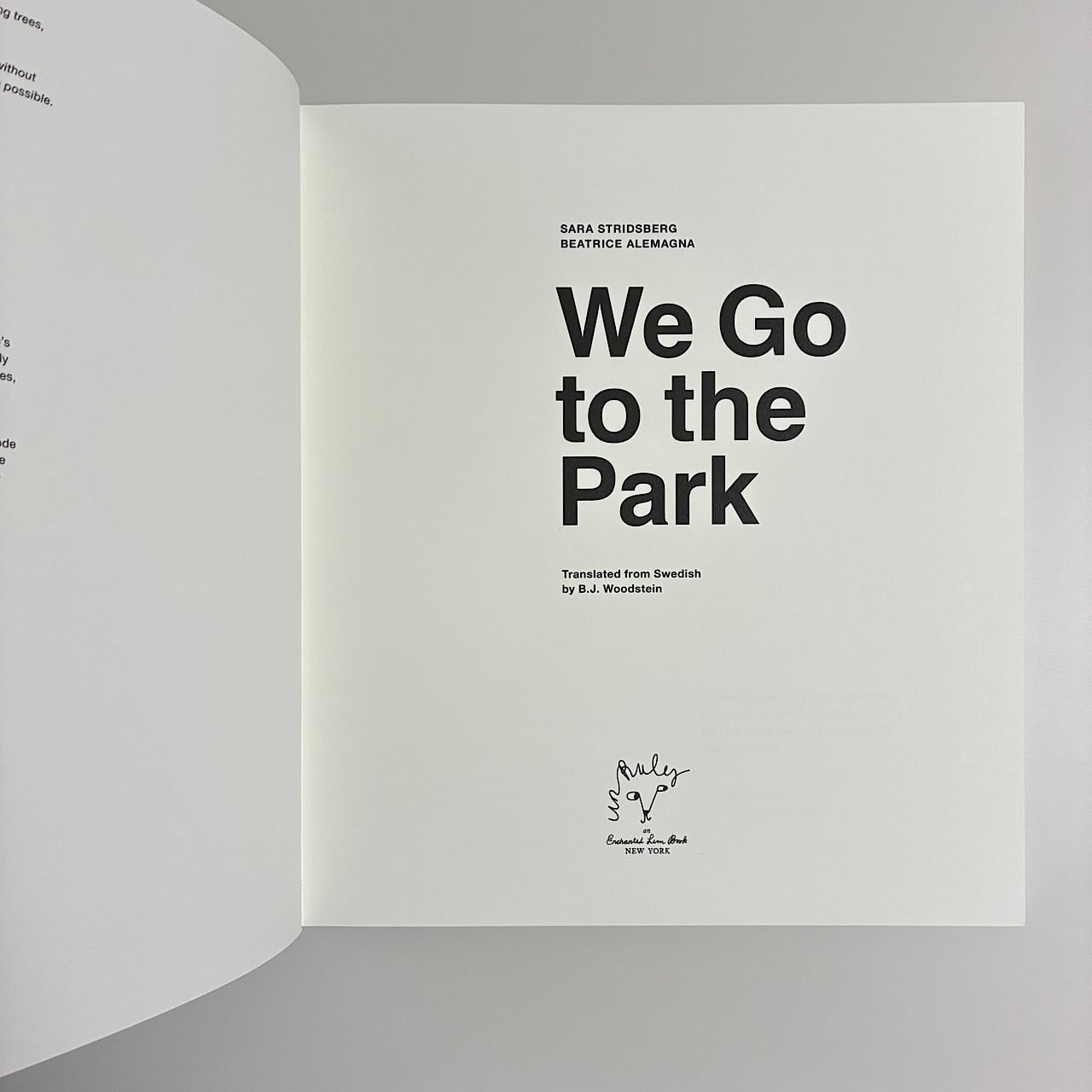 We Go to the Park | 素敵な洋書の絵本屋さん Read Leaf Books